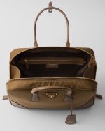 Prada Re-Edition 1978 Large Re-Nylon and Saffiano Leather Two-Handle Bag - Image 6